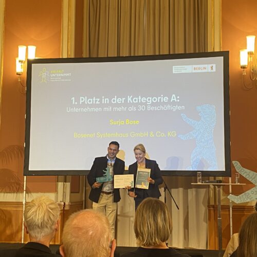 Gewinner Kategorie A: Bosenet Systemhaus GmbH & Co. KG