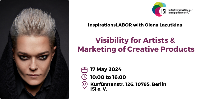InspirationsLABOR Visibility for Creative Persons/ Marketing of Creative Products | at ISI