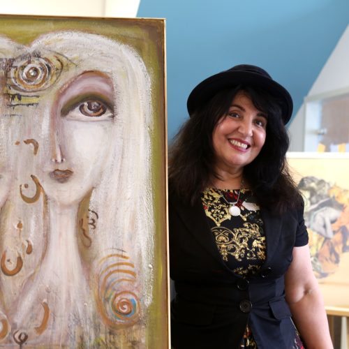 Shahla Aghapour, Künstlerin