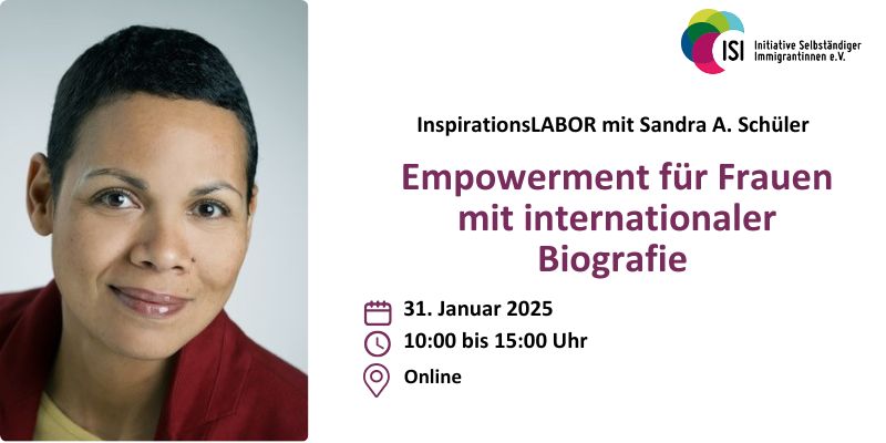 InspirationsLABOR: Empowerment für Frauen mit internationaler Biografie | online