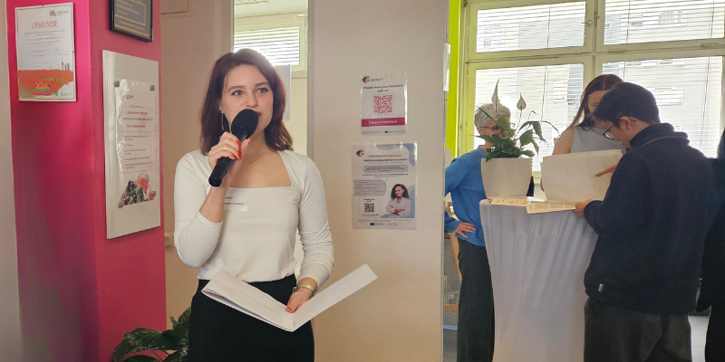 Moderation: Anastasia Kovalchuk (Öffentlichkeitsarbeit)