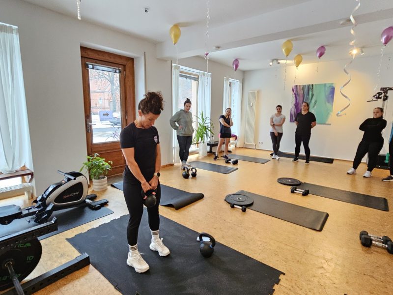 Sonia beim Unterricht