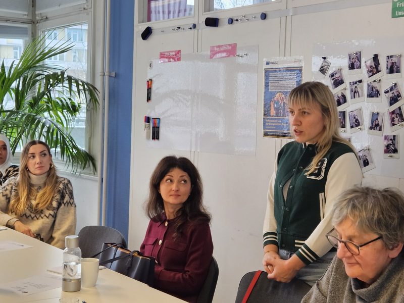 Dozentinnen - Irina Gelwer und Sviatlana Kuntsevich