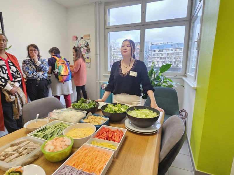 Kulinarische Pause: vietnamesische Sommerrollen (Anh)