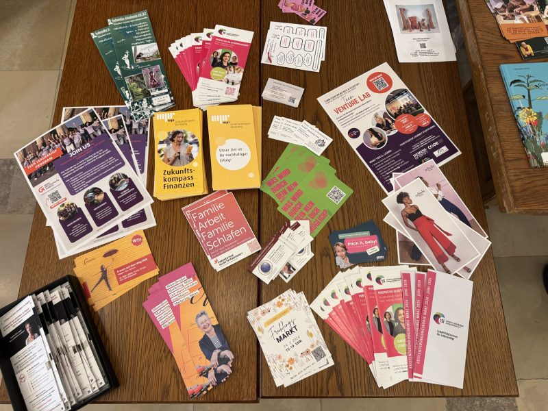 Flyer der teilnehmenden Organisationen