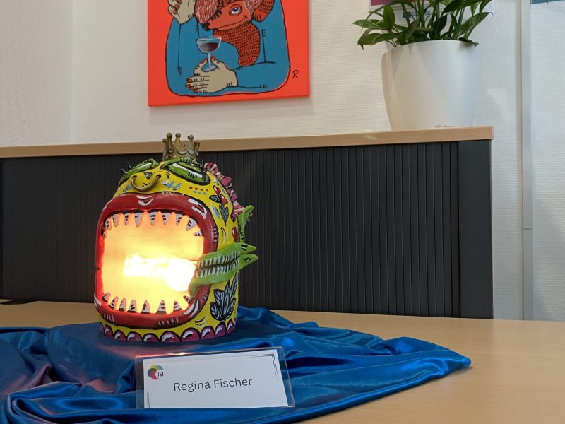 Kunstobjekt von Regina Fischer