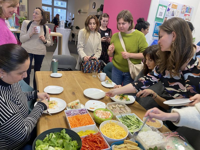 Kulinarische Pause: vietnamesische Sommerrollen